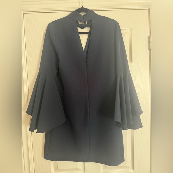 MILLY Andrea Dress in NAVY BLUE - Picture 5 of 9